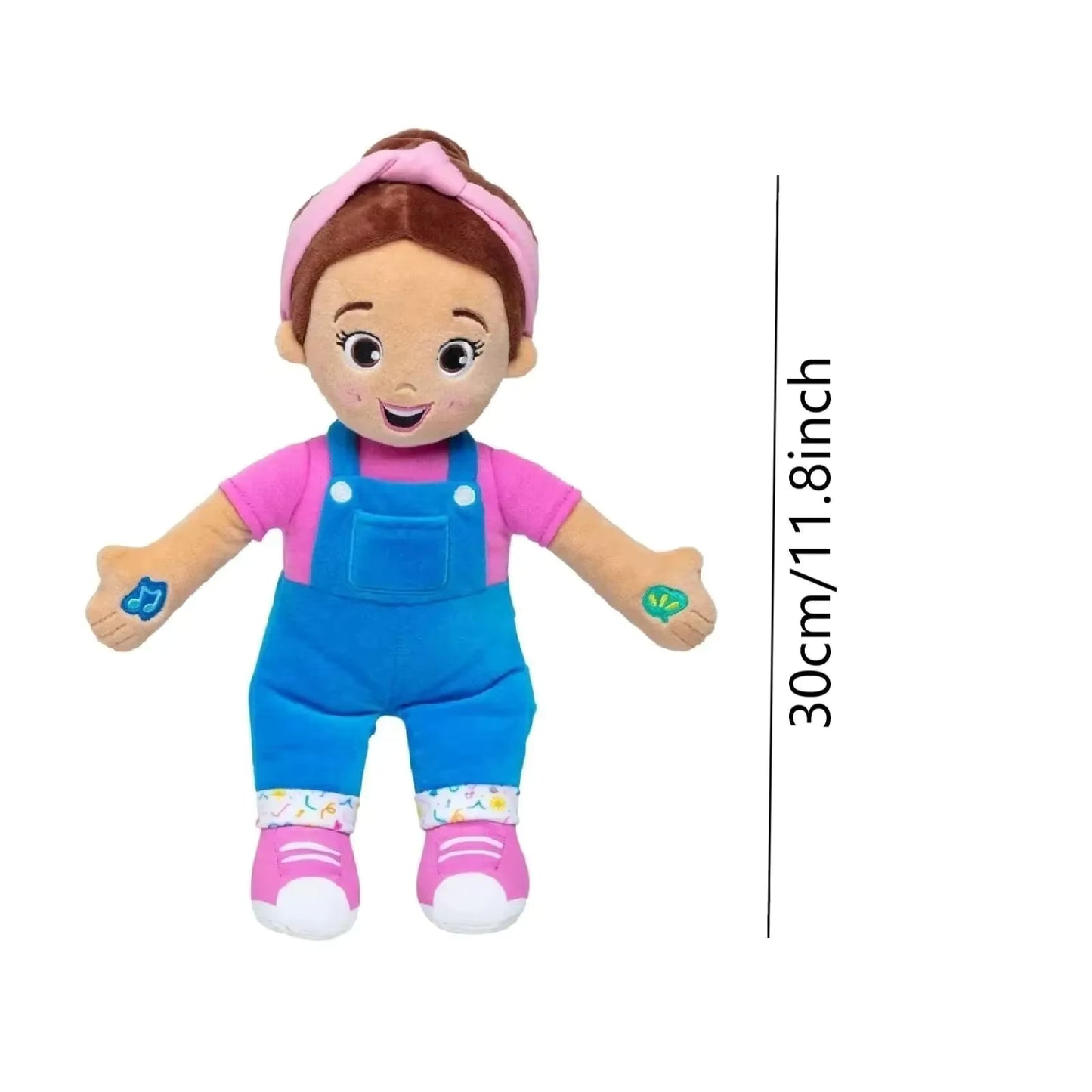 30 cm Talking and Singing Plush Doll