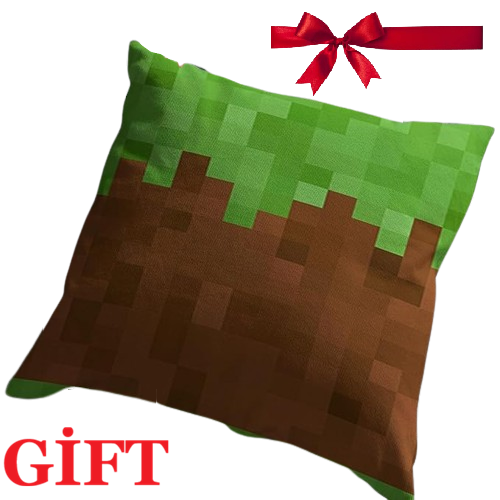 Pixel Game Blankets, flannel bedspread for sofa, bed, and camping (Pillowcase Gift)