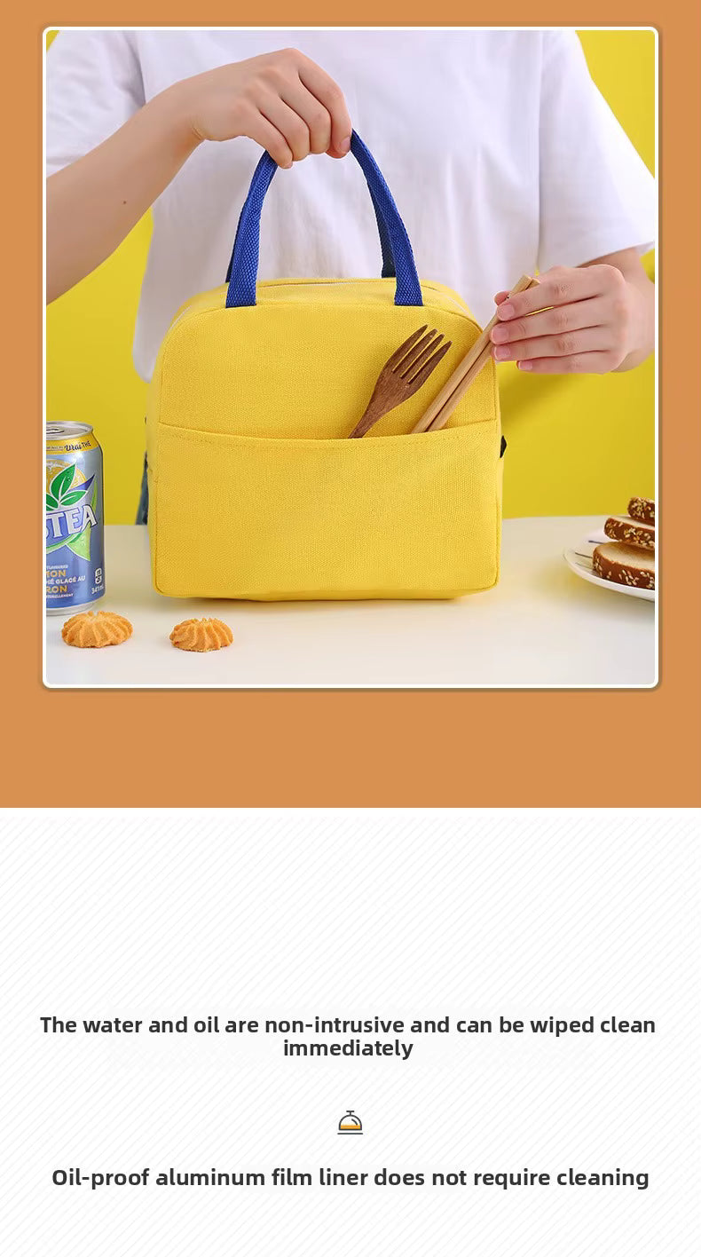 Portable Lightweight Insulated Duck Figured Thermal School and Picnic Bag for Children.