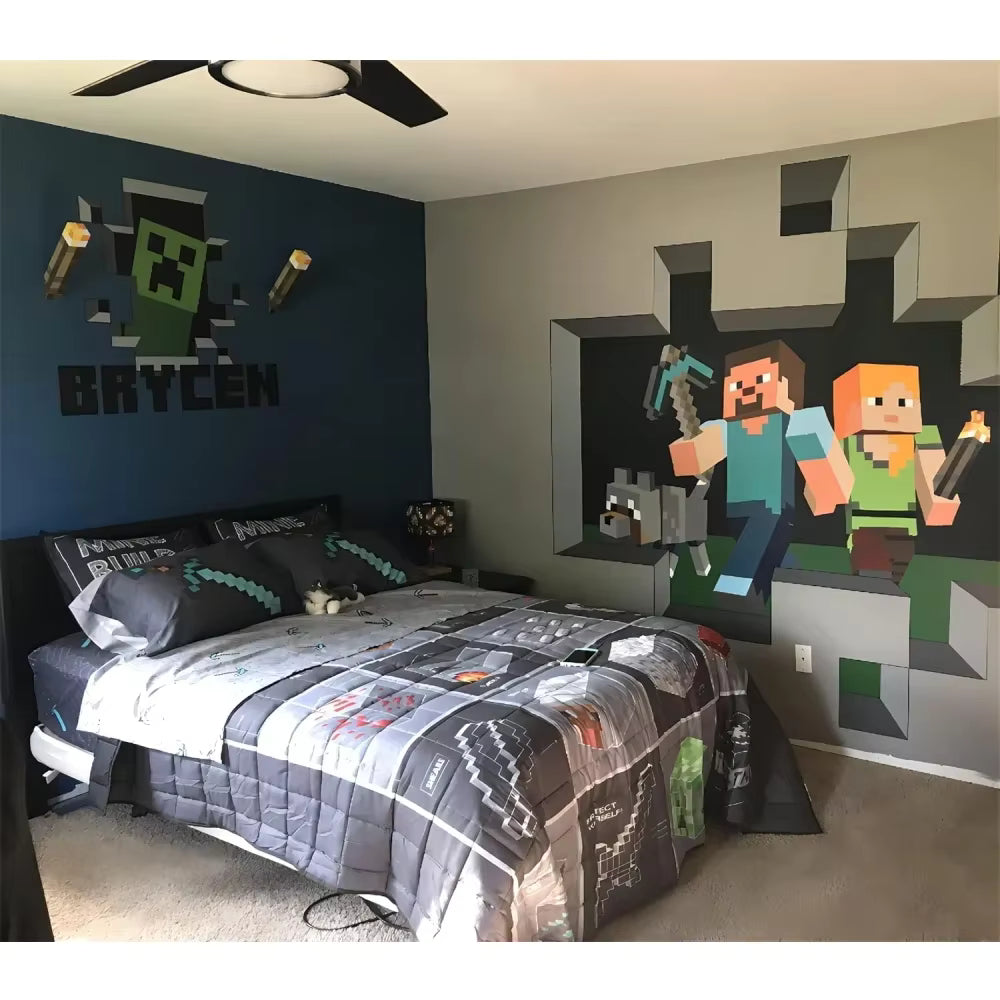 Pixel Torch Lamp 4 Color LED Night Light