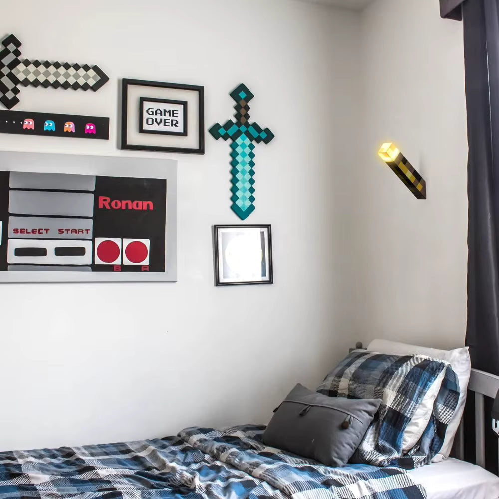 Pixel Torch Lamp 4 Color LED Night Light