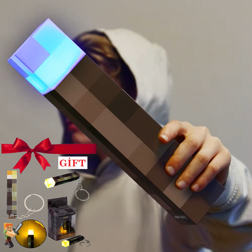 Pixel Torch Lamp 4 Color LED Night Light