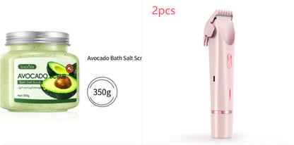 2 in 1 Hair Removal Double Head Shaver for Women