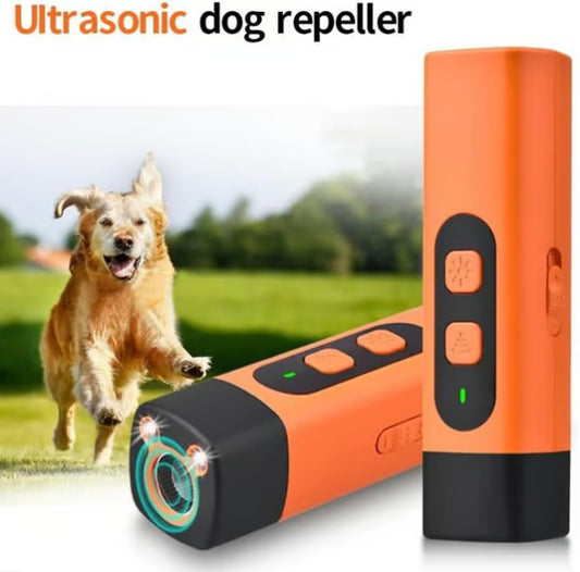Ultrasonic Dog Repeller, LED Flashlight