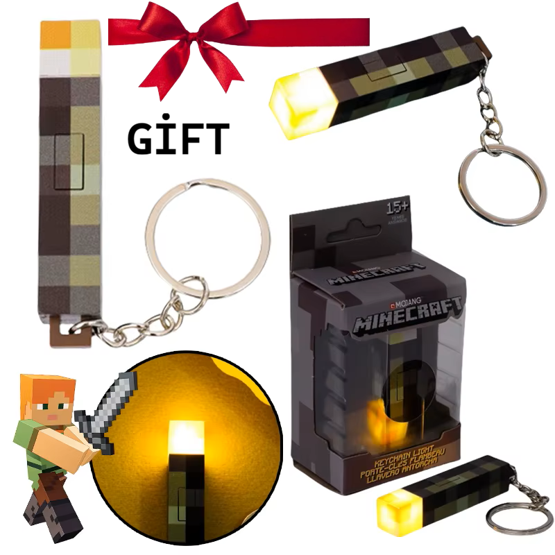 Pixel Torch Lamp 4 Color LED Night Light